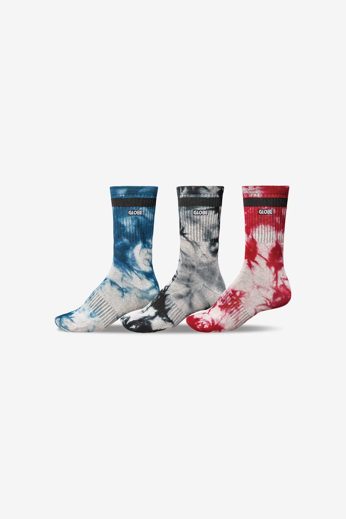 Globe Brand All Tied Up Sock 3 Pack - Assorted New