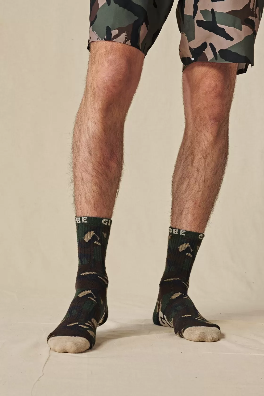 Globe Brand Eco Camo Crew Sock 3 Pack Camo/Assorted Outlet