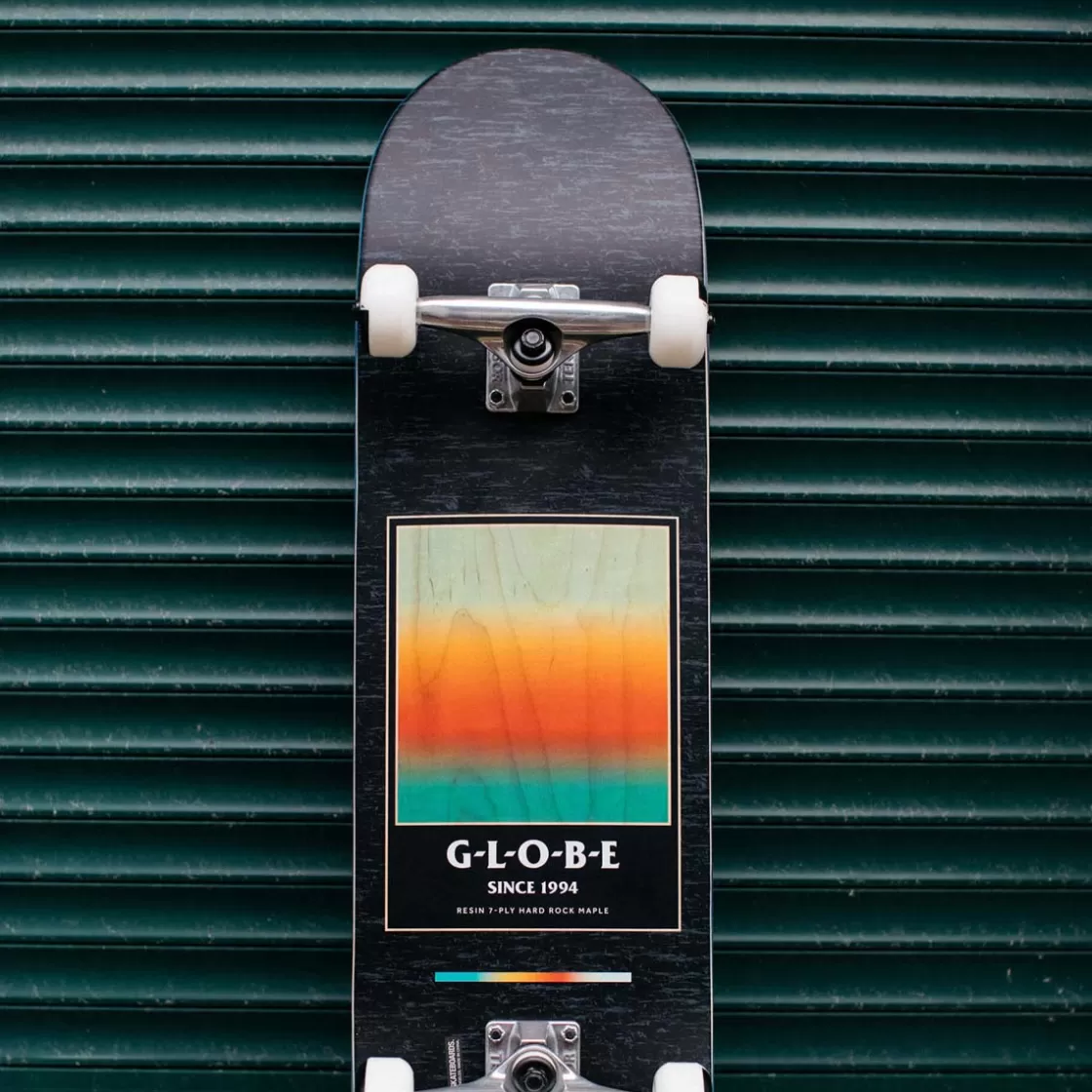 Globe Brand G1 Supercolor - - 8.125" Complete Skateboard Black/Pond Best